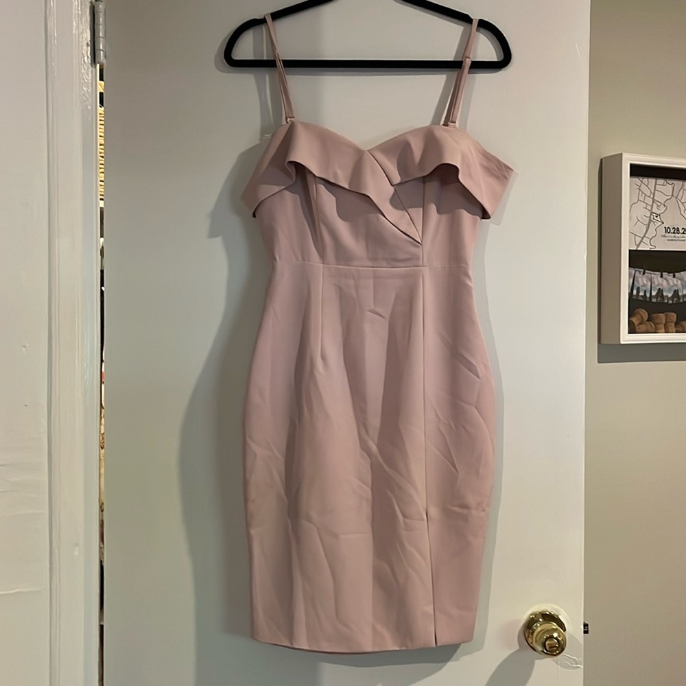 One one six pink cocktail dress